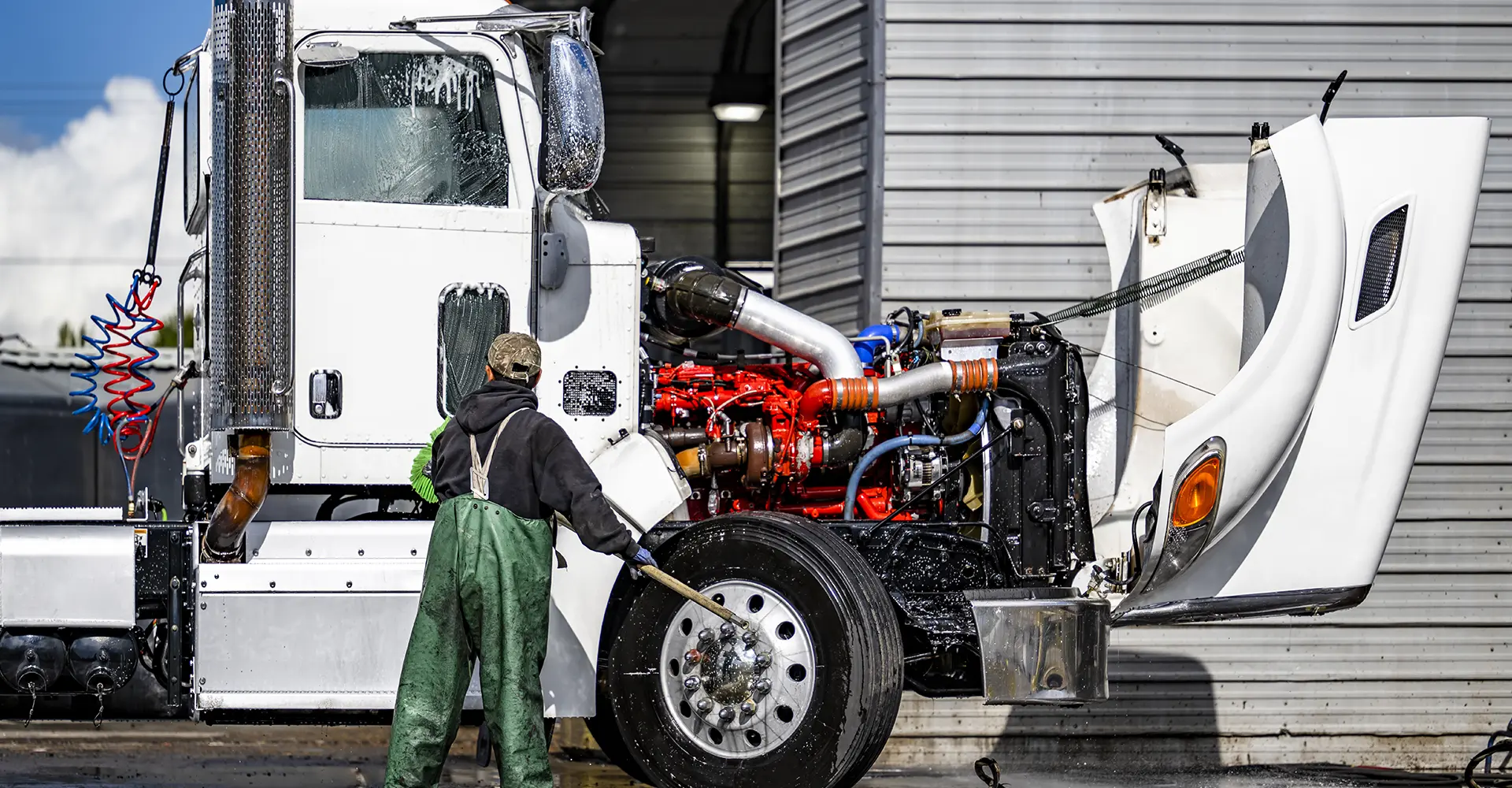 Truck Washing